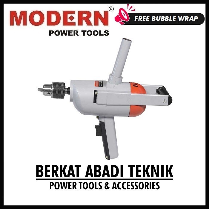 READY STOK MODERN JIZ-13 Bor Body Besi 13mm Listrik Tangan Mesin JIZ13 Drill