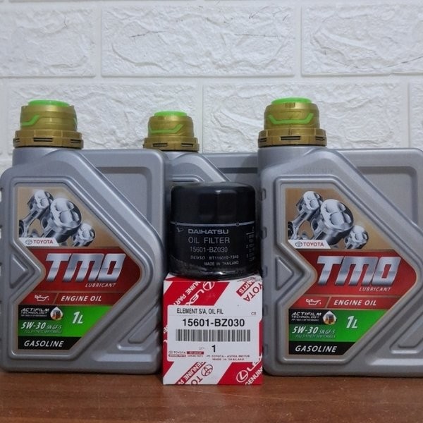 Paket oli toyota tmo 5w-30+filter oli avanza/calya/agya/xenia/sigra