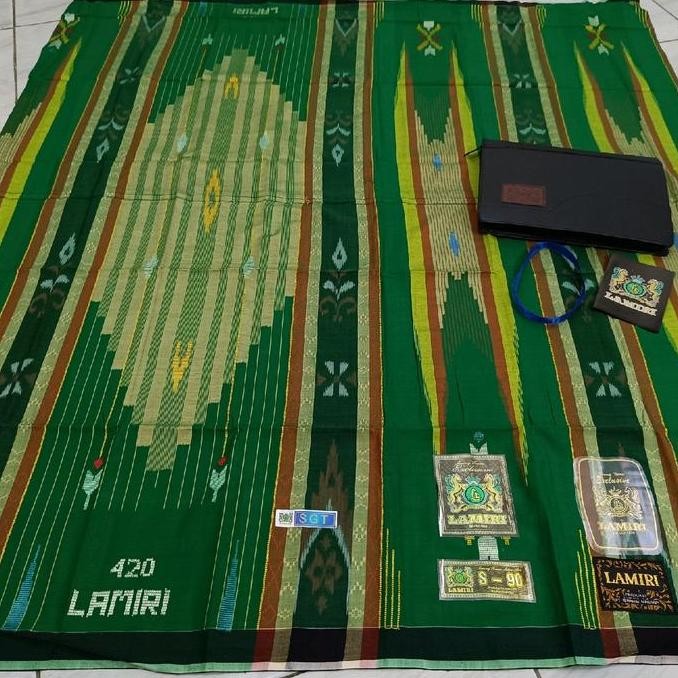 Miliki Sarung Lamiri Motif Sgt Ful Songket Benang 420 Muslim