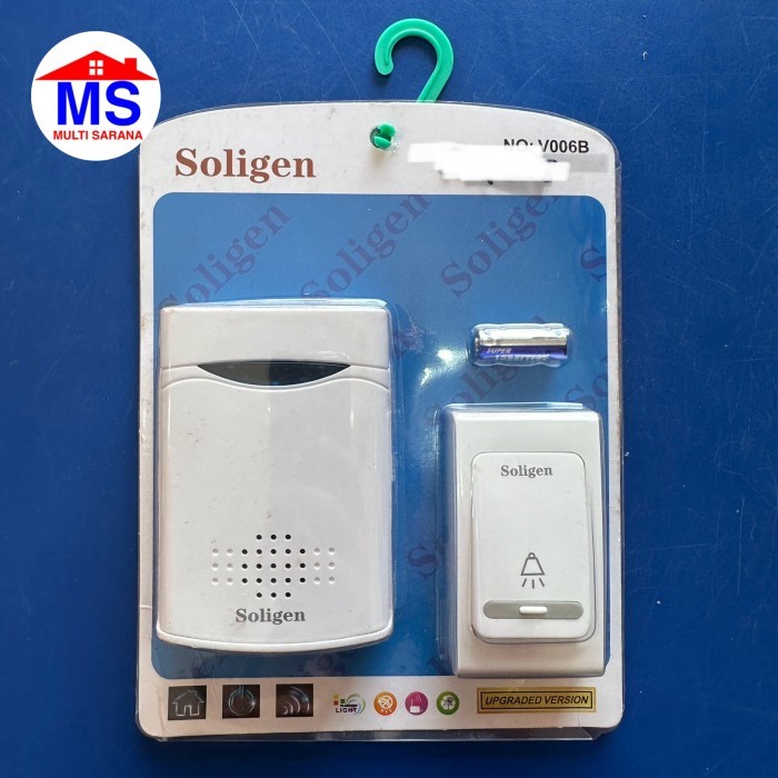 BEST BEL PINTU WIRELESS BATERAI TANPA KABEL