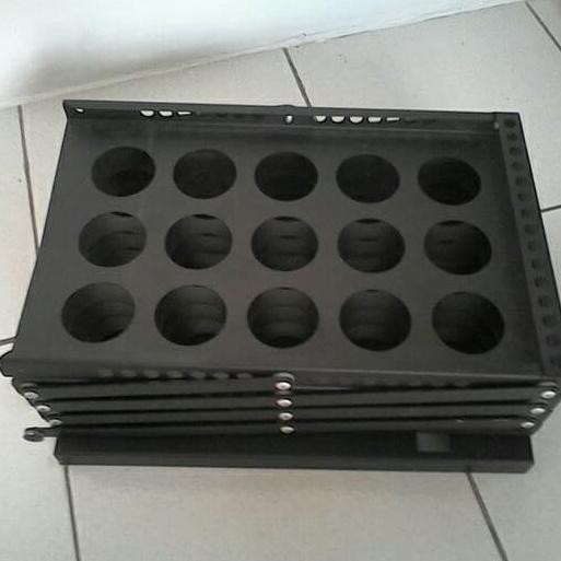 

Murah Rak Susun Brosur Besi 4 Susun / Rak Display