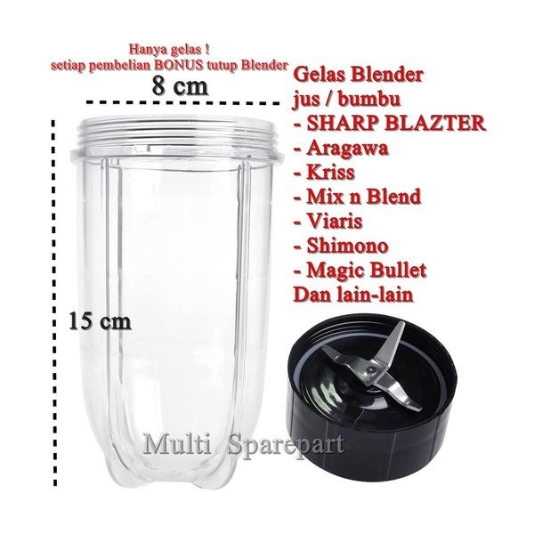 SALE Gelas Blender Sharp Blazter Jar Tabung SB-TW101P merk Universal