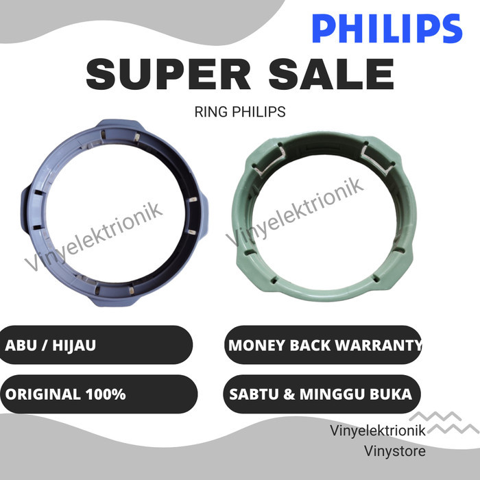 DISKON Philips Ring Pisau Jar Kaca BlenderPhilips HR2222 / HR 2222 Original