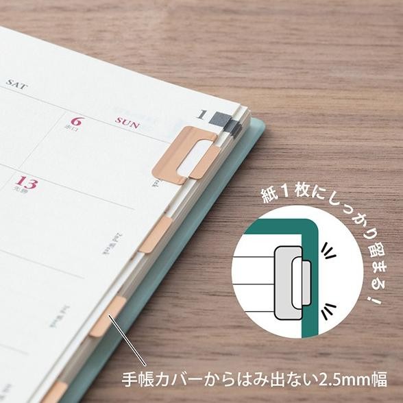 

Grosir Midori Chiratto Index Clips Metal Bookmark Penanda Pembatas Buku