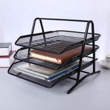 

Grosir Rak Kertas Dokumen Surat 3 Susun - Paper Document Letter Tray 3 Tier
