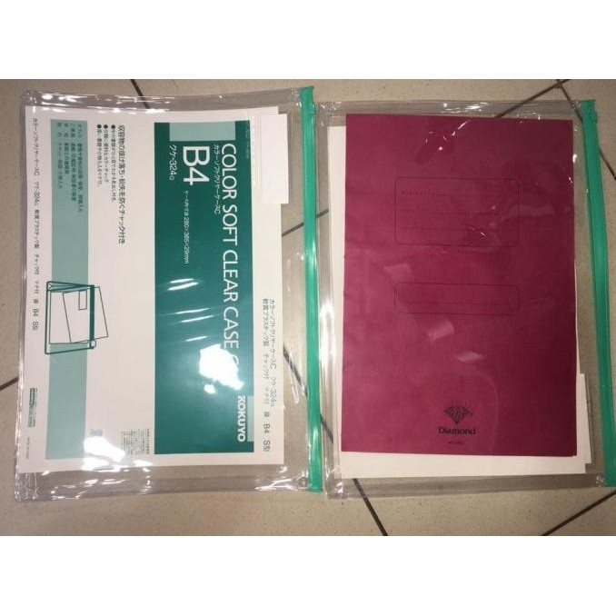 

Sale Kokuyo B4 Soft Clear Case Expandable - Zipper Pocket Muat 300 Kertas