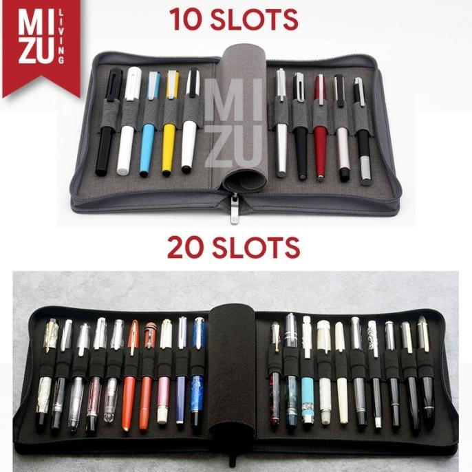

Sale Kaco Alio Tas Fountain Pen 10/20 Slots Storage Case Water Resistant