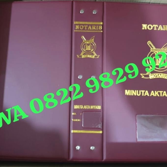 

Murah Album Minuta Notaris Tebal