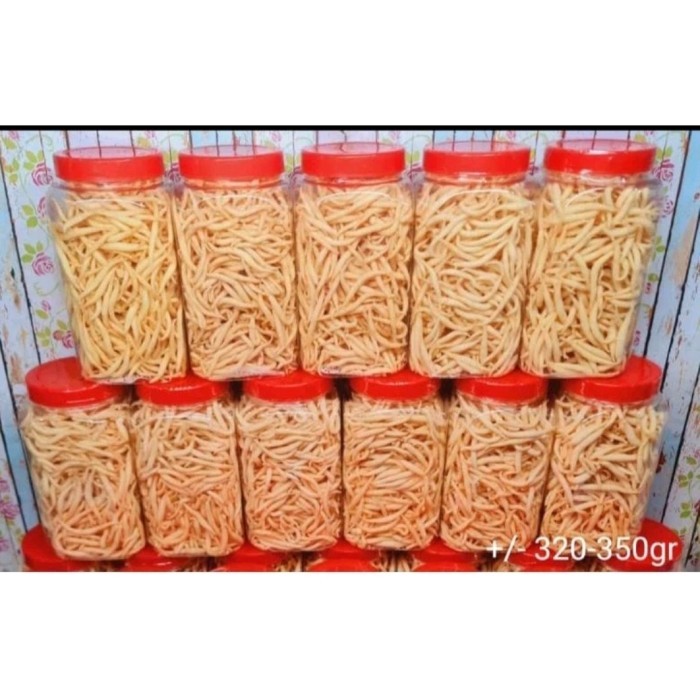 MURAH kue curut keju / gabus keju toples 2 liter