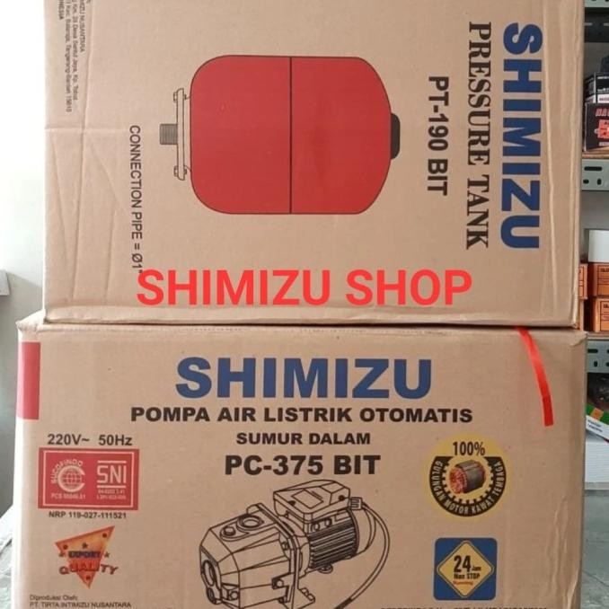 Shimizu Jet Pump/Sumur Dalam 375Watt Pc375Bit Premium