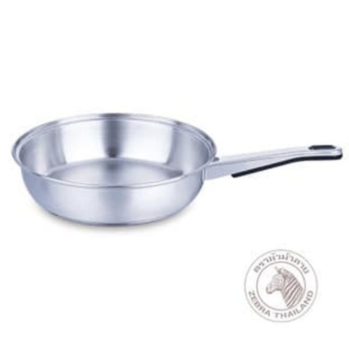 Fry Pan ZEBRA Vitalux Stainless Steel 24 Cm 175325 Wajan Penggorengan