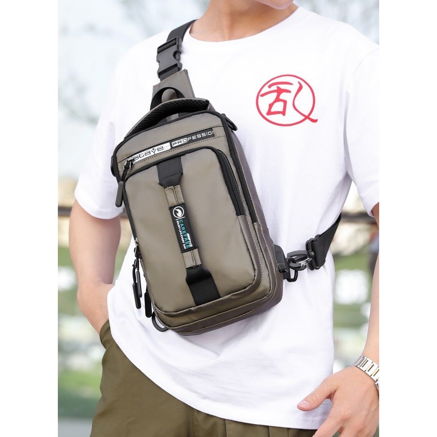 TS155 Tas Selempang Casual Multifungsi Original Haoshuai Waterproff