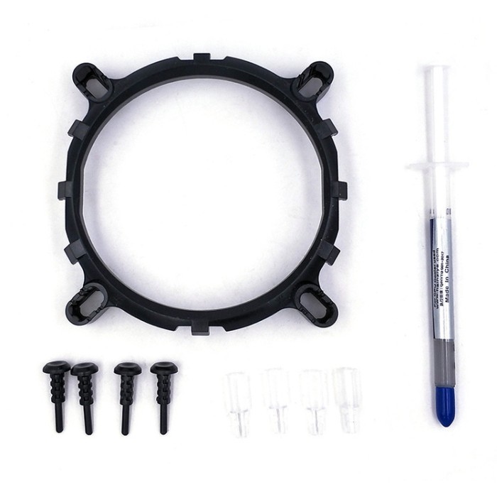 Cpu Air Cooler With Dual Fan Mini Cpu Heatsink 2 Heatpipe - Pccooler