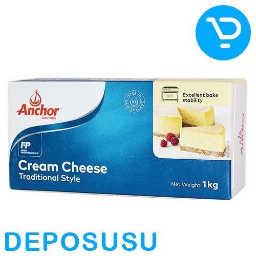 

cream cheese anchor 1kg original