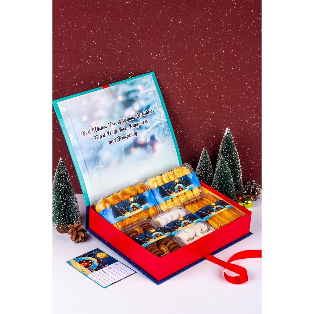 

hampers natal christmas/parcel natal cookies kue kering