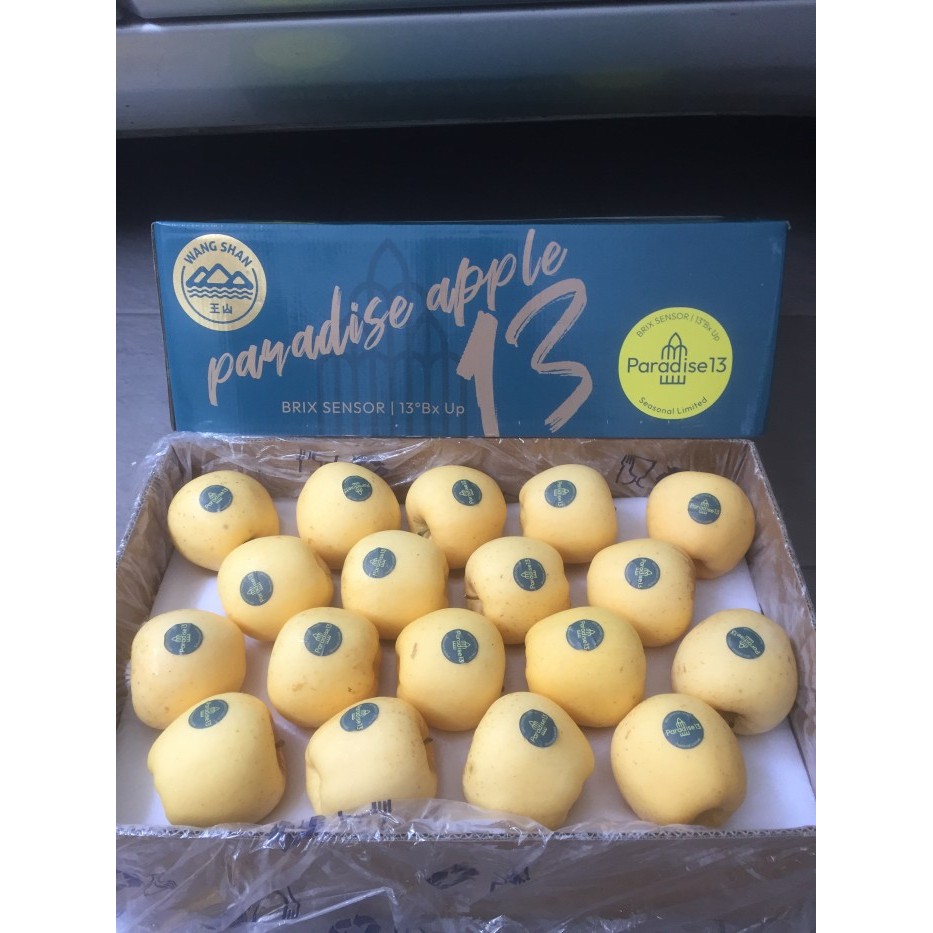 

Apel Yellow Paradise dan Venus Wangshan 1 Dus (9 KG) Fresh Import