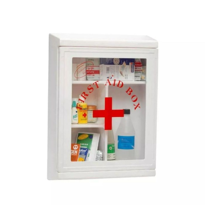 Kotak P3K Dinding Besar First Aid Box
