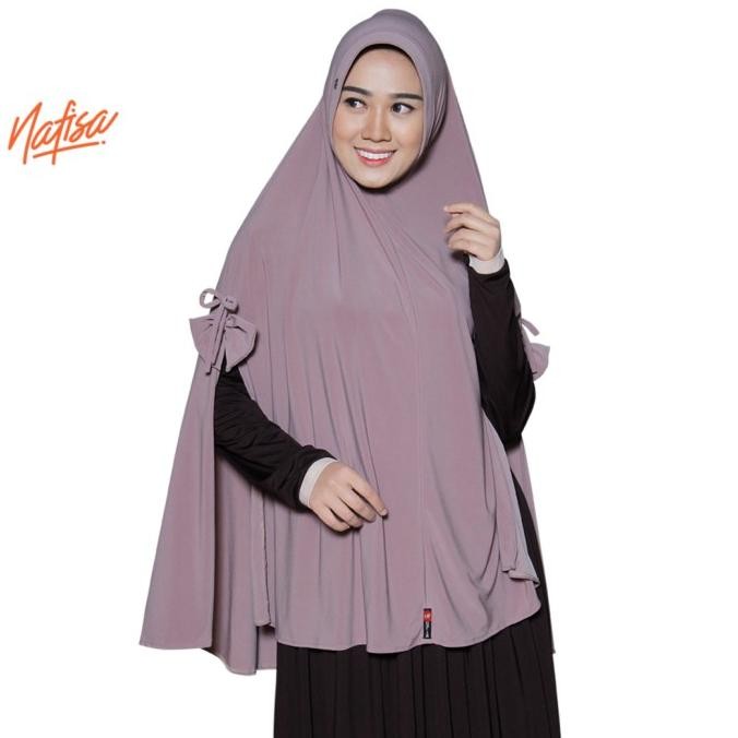 Terjangkau Nafisa Grania | Khimar Instan Bergo Syari | Hijab Instan Syar'I Belah