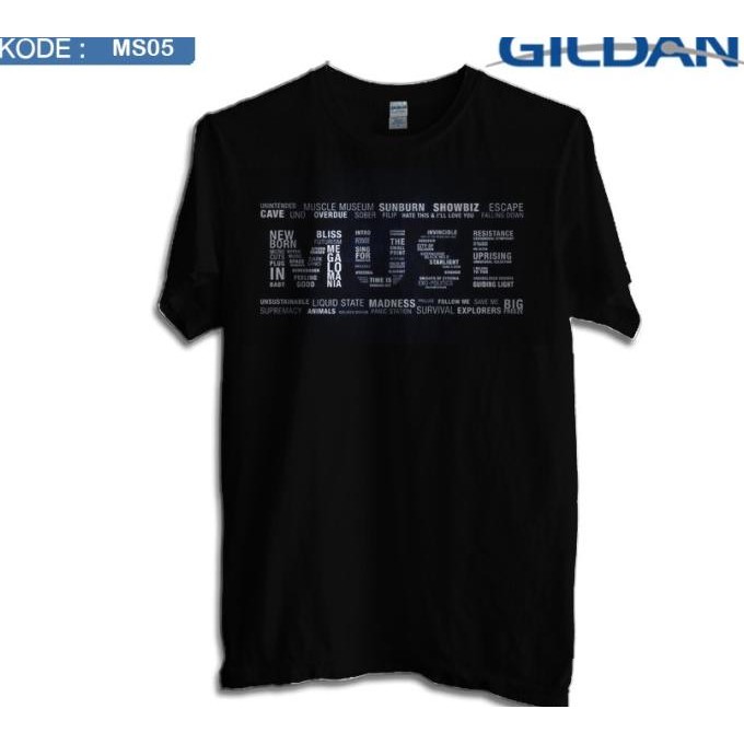 KAOS MUSE RESISTANCE BAND ORIGINAL GILDAN SOFTSTYLE