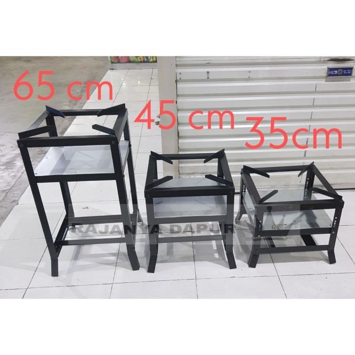 Jagrak Kompor Tinggi 35Cm - Meja Kompor - Meja Siku- Jagrak Kompor Cor