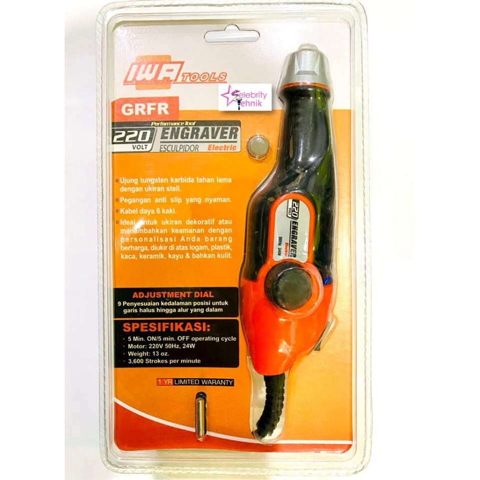 

Alat Ukir Grafir Keramik Iwa Tools Electrik/Besi/Kayu