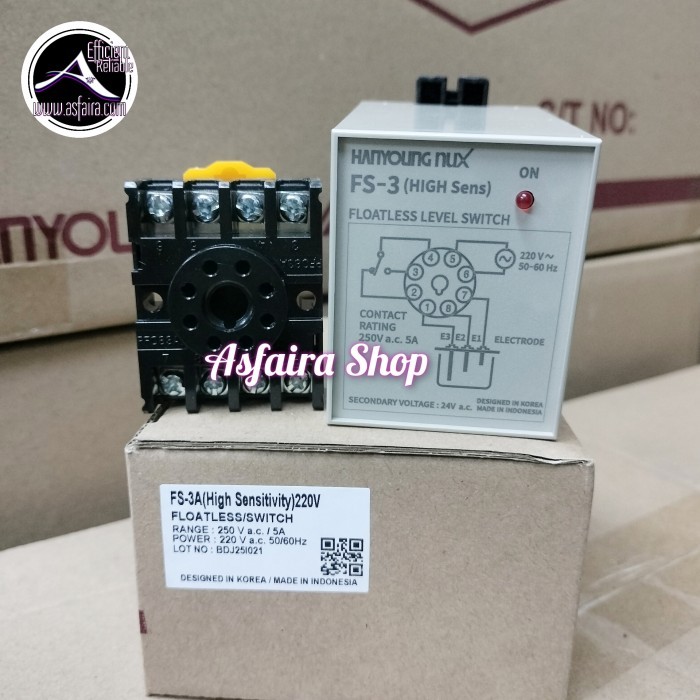 Floatless Level Switch Hanyoung Fs-3A