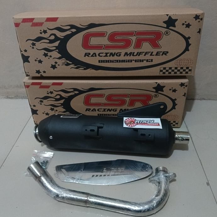Spesial Knalpot Csr Mio,Fino,Soul Leheran Stainless
