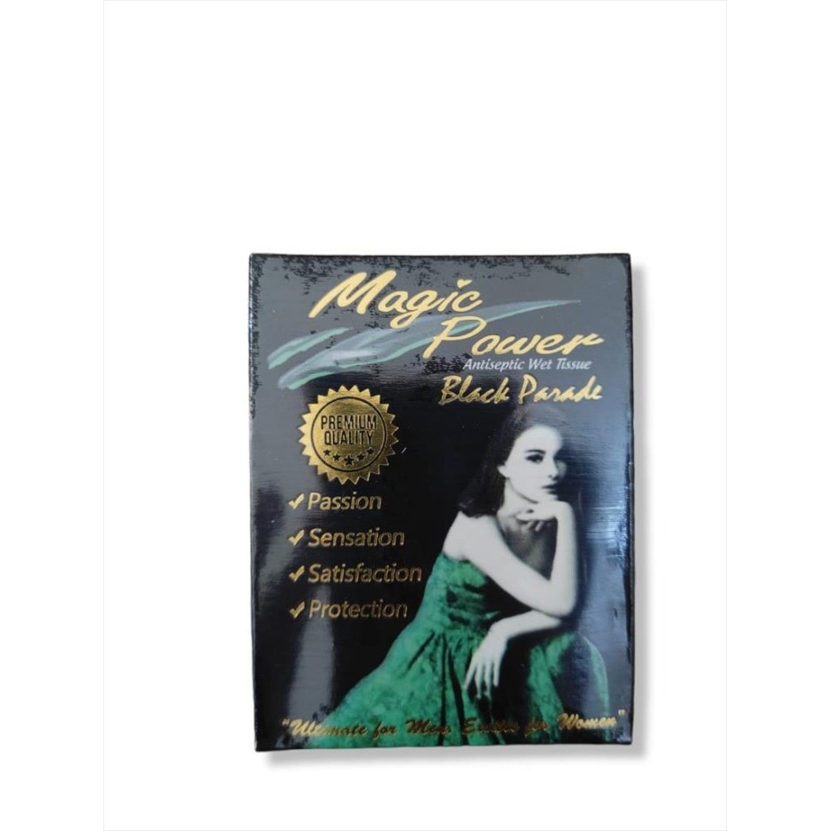 Tissue Tisu Magic Power Black Parade Premium Quality 1 Kotak