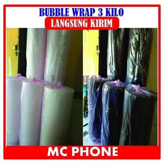 

Bubble Wrap 3 Kg Ukuran 1,25 M X 50 M