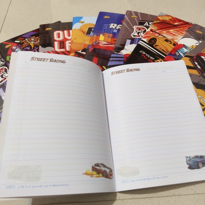 Buku Tulis Kiky Warna 38 lembar satuan
