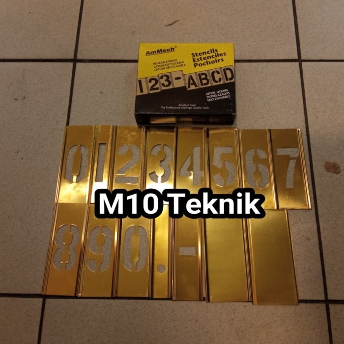 

TERBARU FATOOLS BS0002N - NUMBER STENCIL SIZE 2 PROMO!