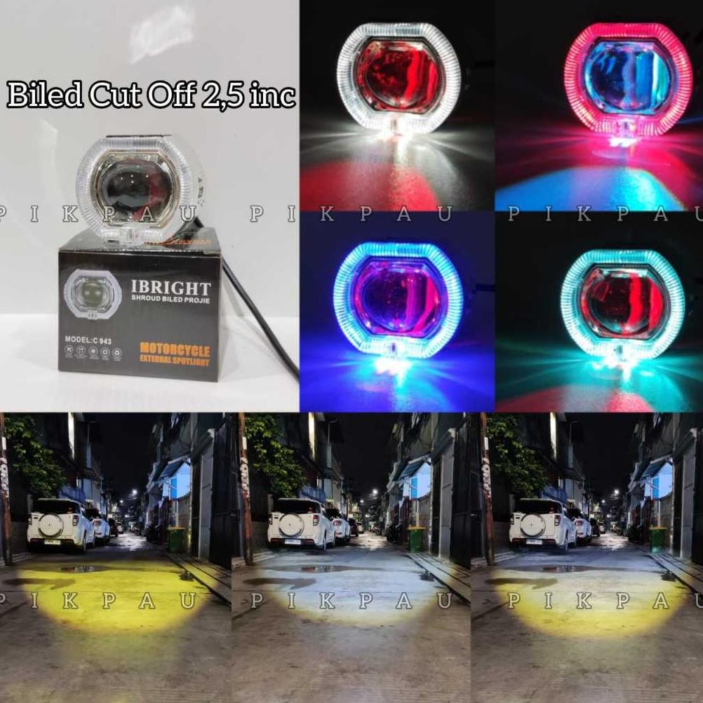 IBRIGHT - Lampu Tembak ni Biled 2,5 Inch C943 Laser Cut Off ni