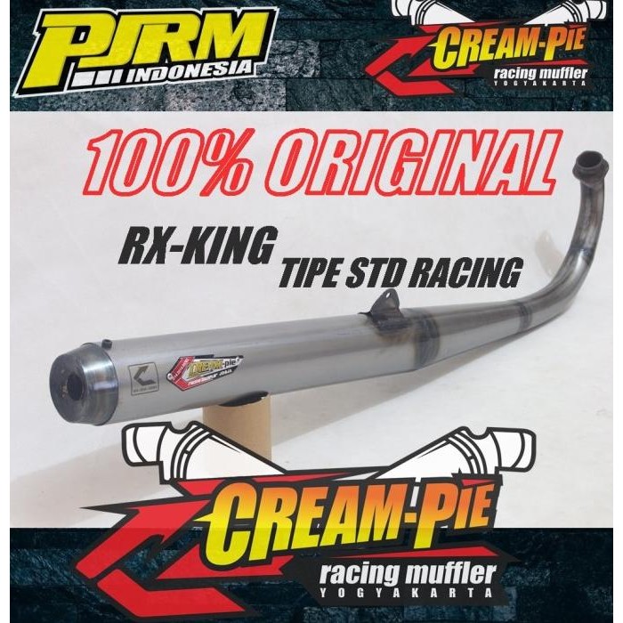 Diskon Knalpot Standar Racing Creampie Ori Untuk Rx-King