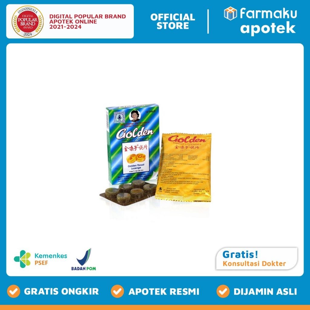 

Golden Throat Lozenges 12S - BNS