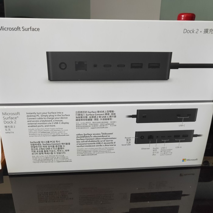 New Microsoft Surface Dock 2 / Dock2 Connect for Surface Pro / Book 2