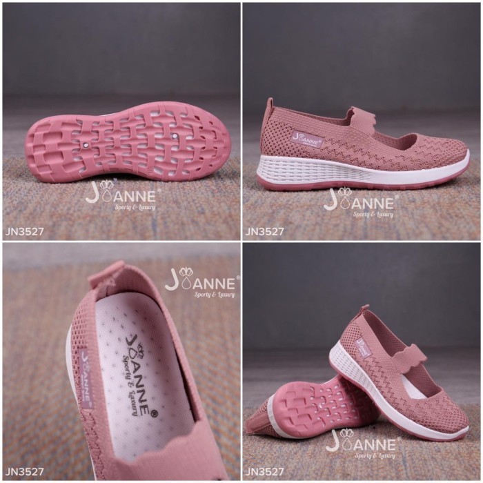JOANNE Flyknit Flat Shoes Wanita JN3527