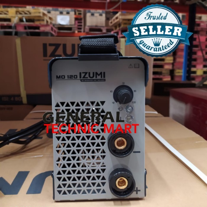 Izumi Mesin Las Max 120 A 900 Watt Terbaik Trafo Las Igbt Mma 120