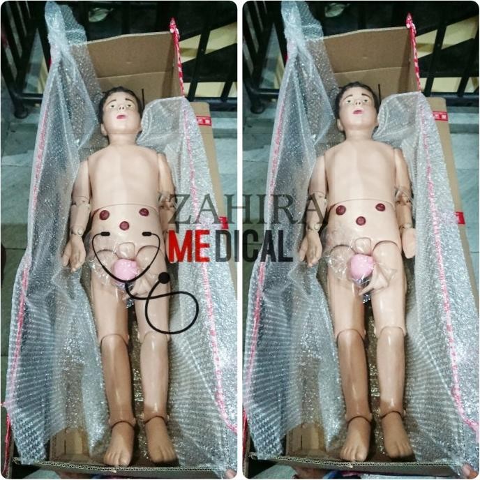 PHANTOM MANIKIN / MANEKIN KEPERAWATAN FULL BODY MULTIFUNGSI ANAK