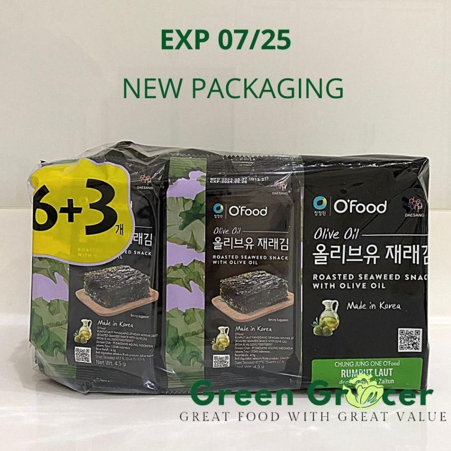 

Chung Jung One Eaweedn With O Oil 63 4.5Gr 9 Rumput Laut