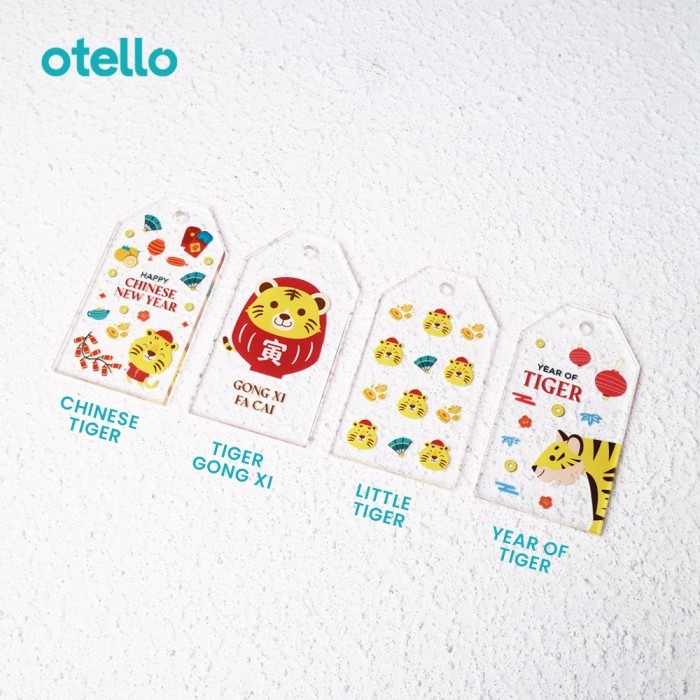 

Hiasan Hampers Imlek Hang Tag Sincia Gift Tag Chinese New Year Akrilik