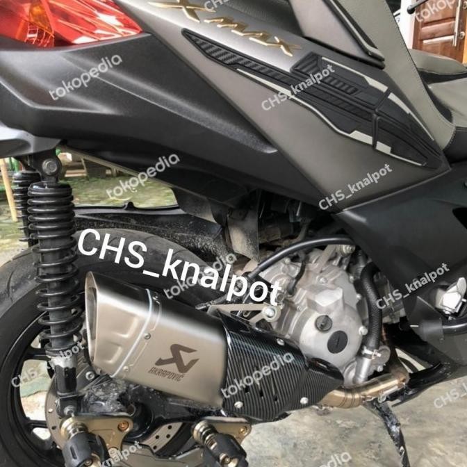 Spesial Knalpot Racing Akrapovic Evolution Line Xmax/Nmax/Aerox