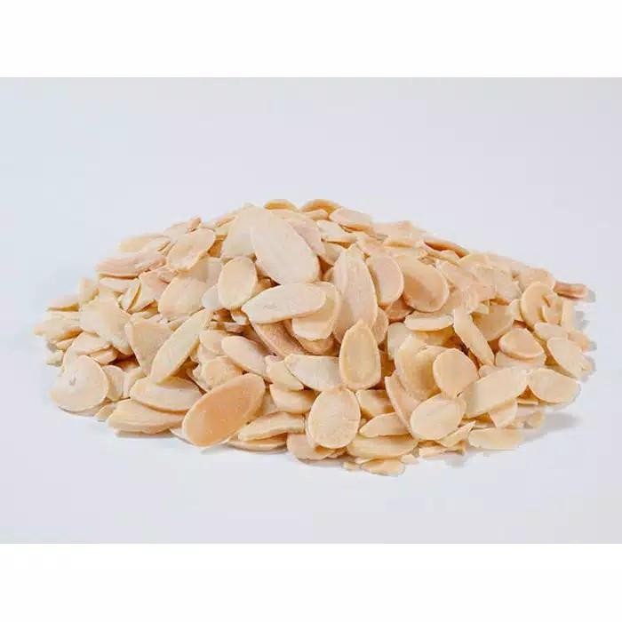 

BARANG TERLARIS Roasted Almond Sliced 250gr (Irisan Kacang Almond Panggang) Cemilan Snack Cemilan