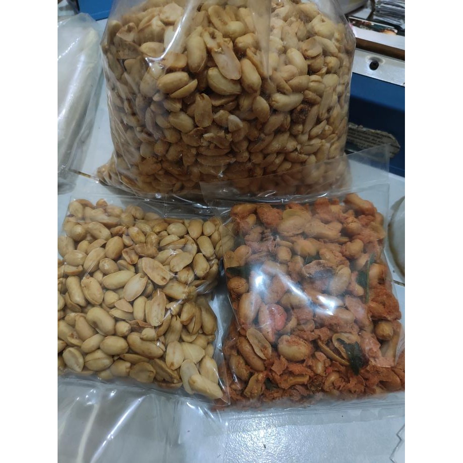 

BARANG TERLARIS kacang bali 1kg pedas daun jeruk/aroma bawang