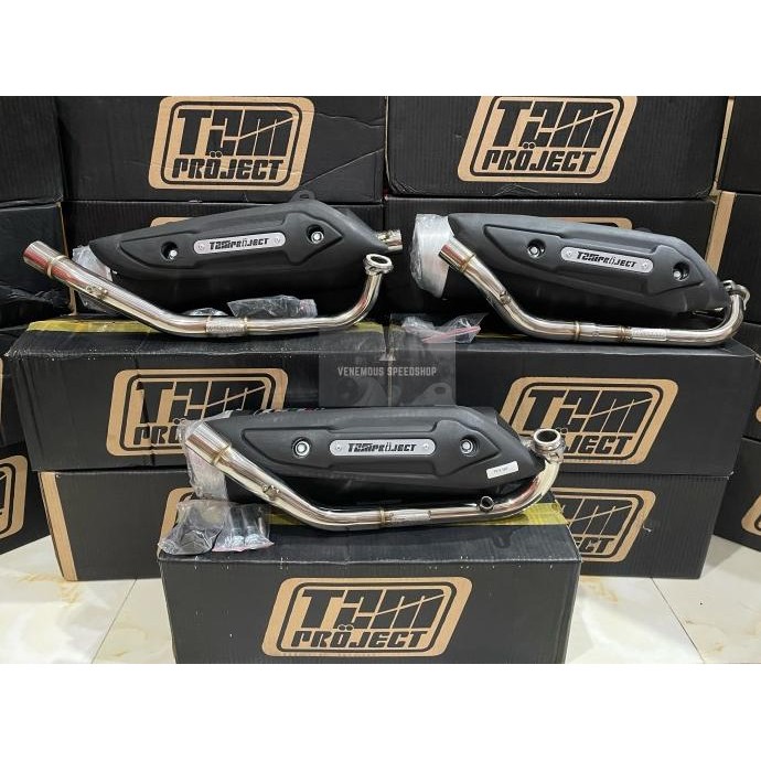 Miliki Knalpot Racing Tzm Project So - Ss Nmax / Aerox / Pcx160 / Vario160