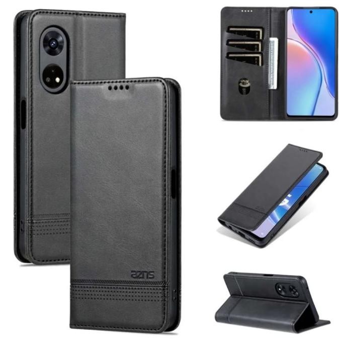 Siap Kirim Oppo Reno 8T 4G Flip case premium Wallet Leather Cover sarung Dompet