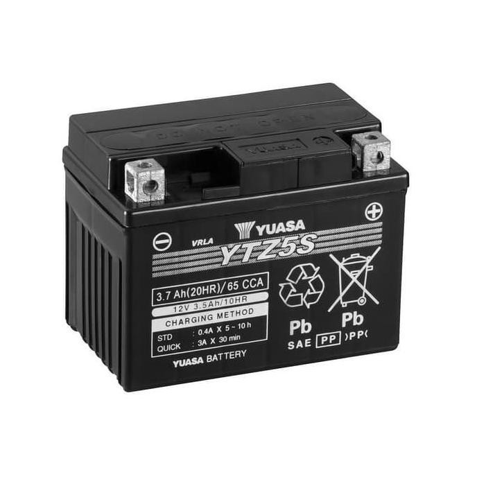 aki motor yuasa ytz5s honda + revo 100 + new revo 110 + revo absolut asli