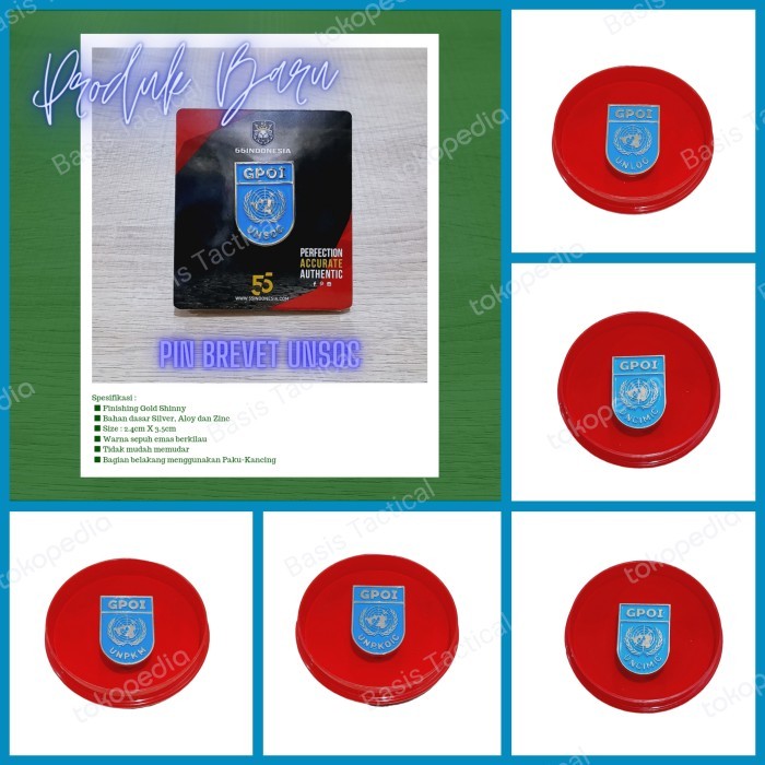 PIN BREVET GPOI 55 INDONESIA