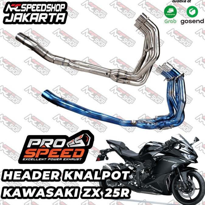 Miliki Knalpot Header Prospeed Titanium Titan Zx25 Zx 25 25R 25Rr Zx4 4 R Rr