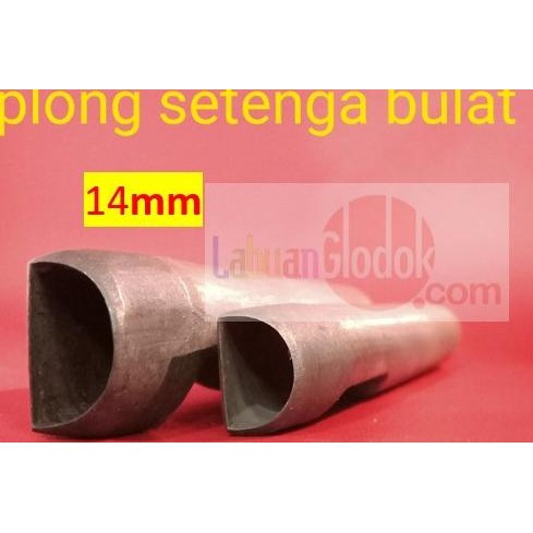 

Terlaris Plong Kulit bentuk Setengah Bulat 14mm/Plong Setengah Bulat /Pembolong SALE