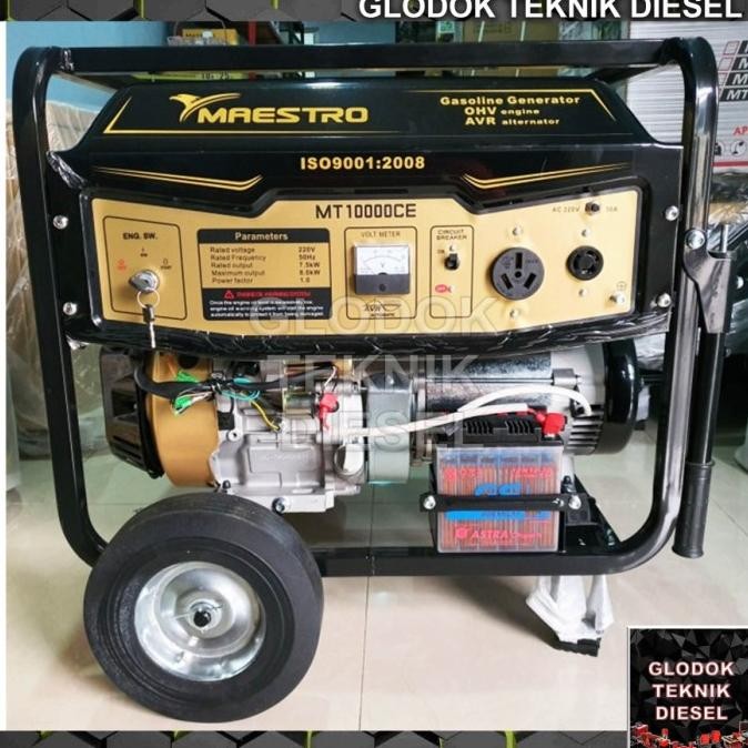 Genset Bensin Generator Listrik 7000 Watt 8000 Watt Gulungan Tembaga
